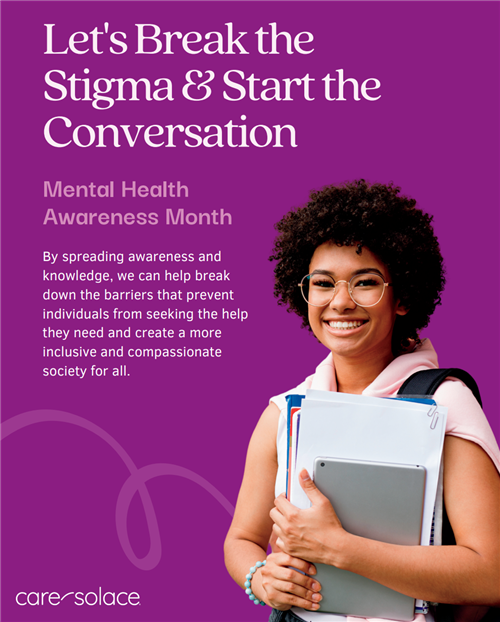 Mental Health Month ~ let's break the stigma and start the conversation